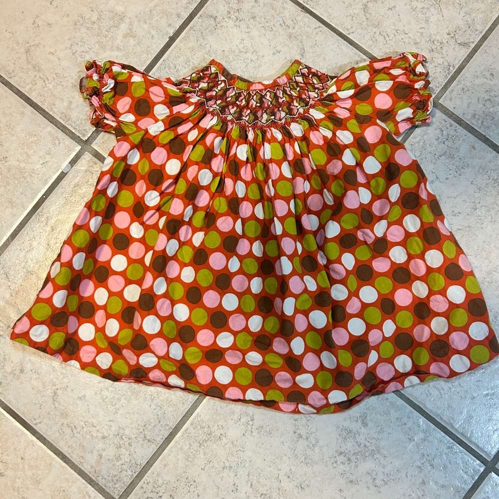 Colorful Polka Dot Kids Blouse